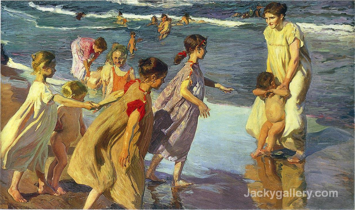 Summer by Joaquin Sorolla y Bastida paintings reproduction